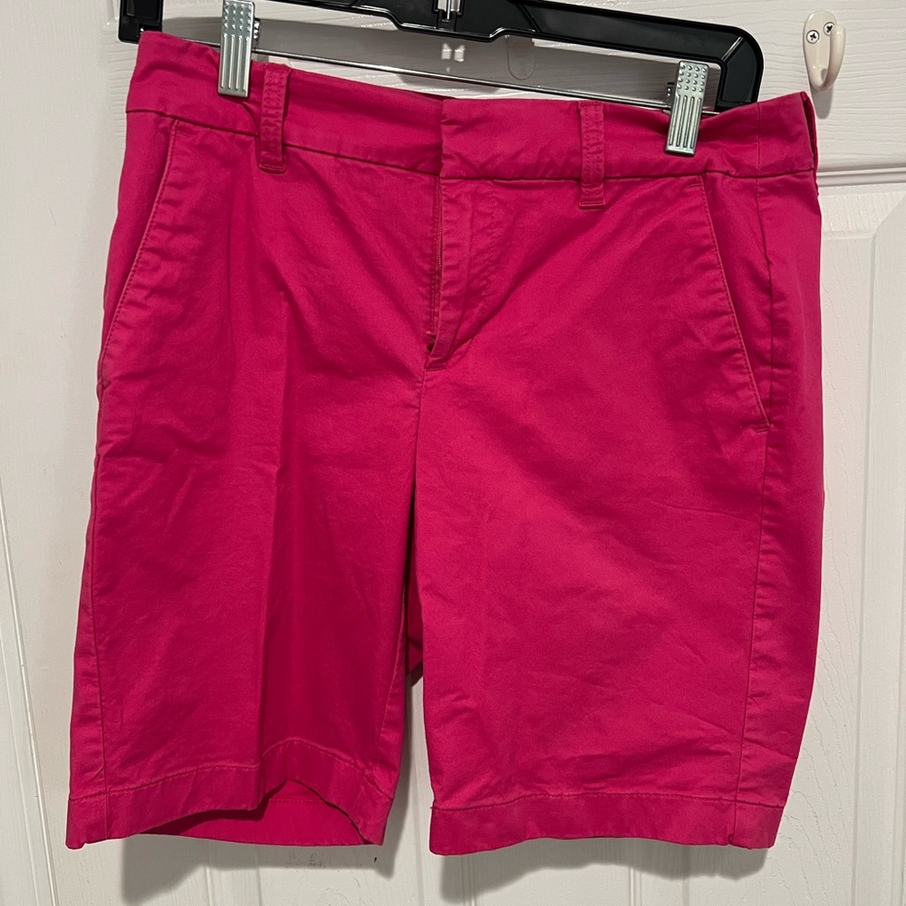 J. Crew Women's Pink Bermuda Shorts